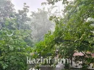 ەلىمىزدىڭ 11 ايماعىندا اۋا رايىنا بايلانىستى ەسكەرتۋ جاريالاندى