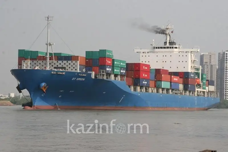 Қозоғистон денгиз портлари орқали юк ташиш ҳажмини оширди
