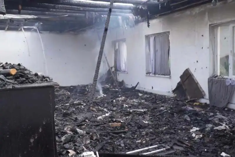 Чимкентда полиция ходими болалар боғчасидаги ёнғиндан 25 болани қутқариб қолди