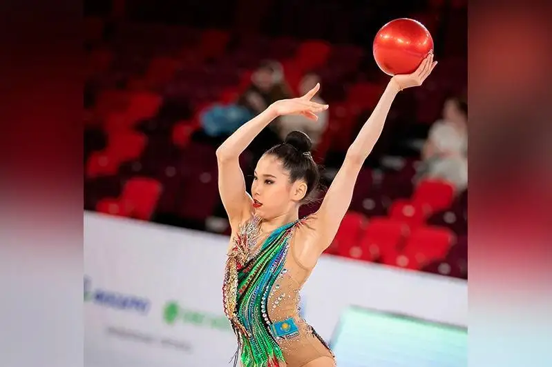 Қозоғистонлик гимнастикачи  Москвадаги халқаро турнирнинг  учта медалини қўлга киритди