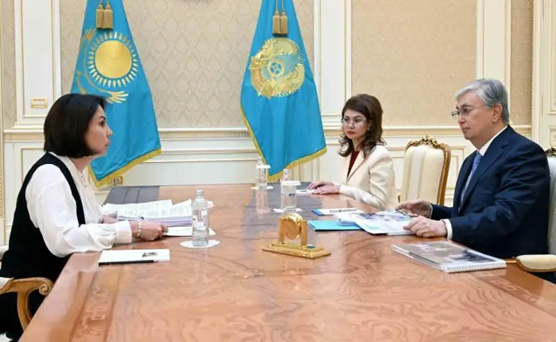 ҚР Президенти Болалар ҳуқуқлари бўйича вакил Аружан Саинни қабул қилди