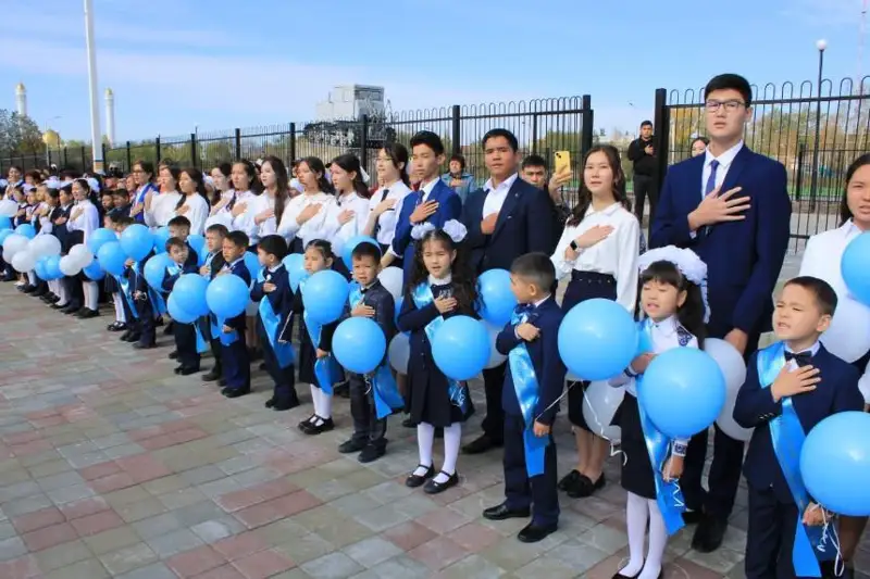 Қостанай вилояти қишлоғида 320 ўринли янги мактаб очилди