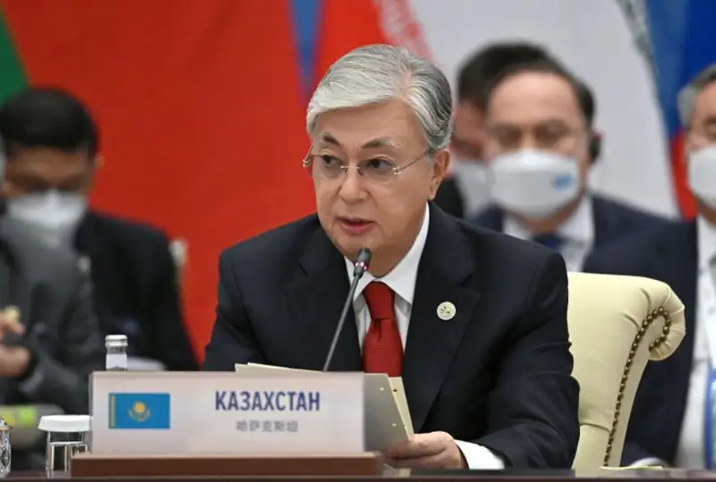 Қасим-Жомарт Тоқаевнинг ШҲТнинг кенгайтирилган мажлисидаги нутқи