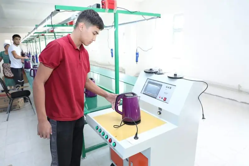 سارىاعاشتا كاسىپكەر ەلەكتر شاينەگىن قۇراستىراتىن سەح اشتى