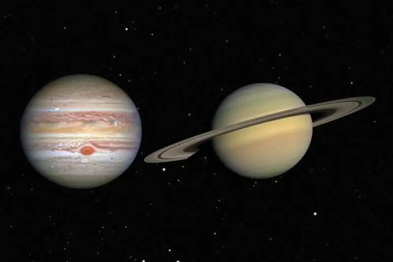 土星和木星800年来将迎首次近距离交汇