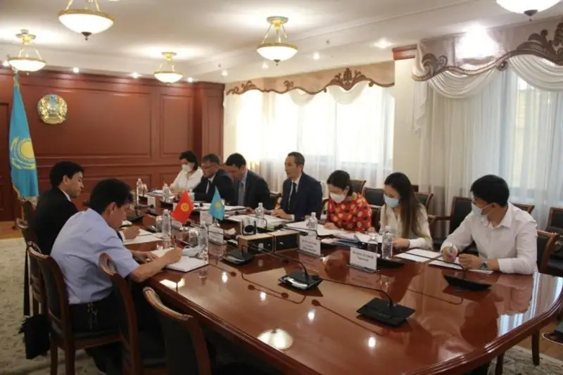 文体部代理部长会见吉尔吉斯斯坦大使