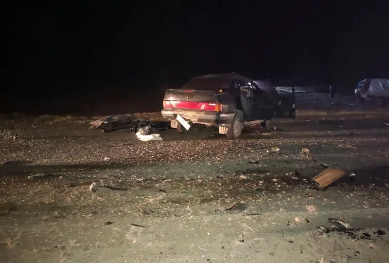 Водитель и пассажир погибли в ДТП в Актюбинской области