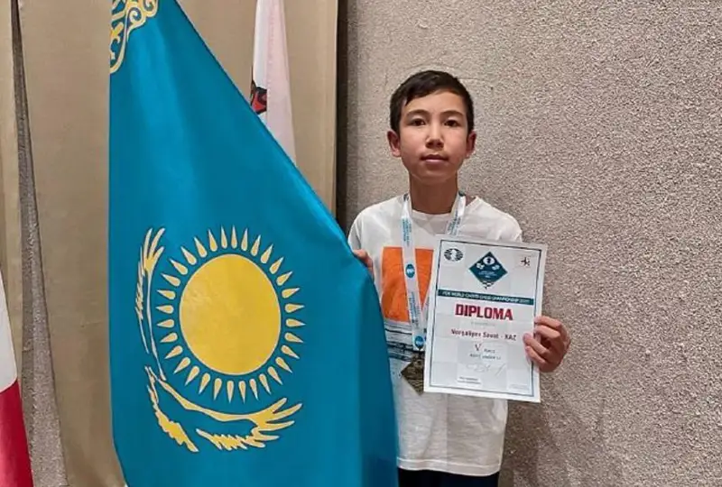 Қозоғистонлик шахматчи Жаҳон олимпиадасида олтин медални қўлга киритди