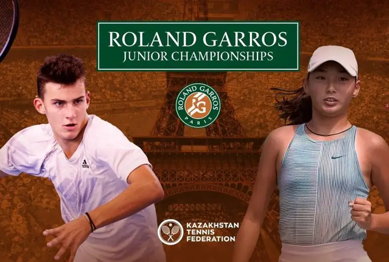 Қозоғистонлик ёш теннисчилар Ролан Гаррос турнирида иштирок этишади