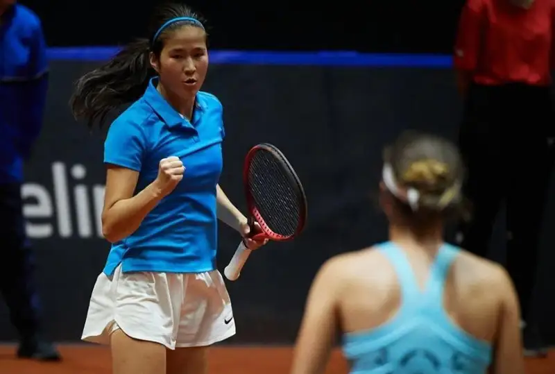 Италиядаги теннис турнирида қозоғистонлик қиз ярим финалга чиқди