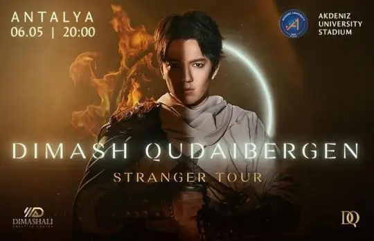 Димаш Қудайберген Туркияда яккахон концерт дастурини ўтказади