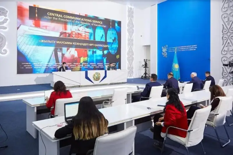 Қозоғистонда «Хавфсиз янги йил» аксияси ўтказилади