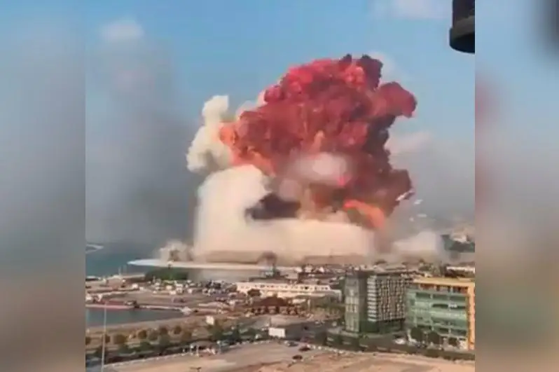 黎巴嫩港口爆炸已造成至少78人死亡  当局宣布5日为国家哀悼日