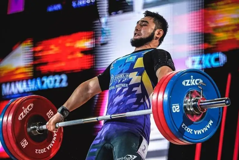 Қозоғистонлик оғир атлетикачи Асилжан Бектай Осиё чемпиони бўлди