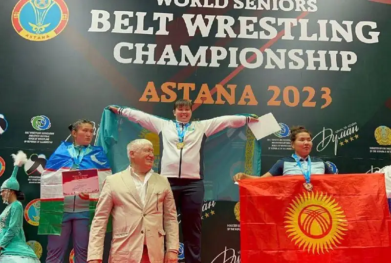 Қозоғистонлик полициячи қиз жаҳон чемпионатида ғолиб чиқди