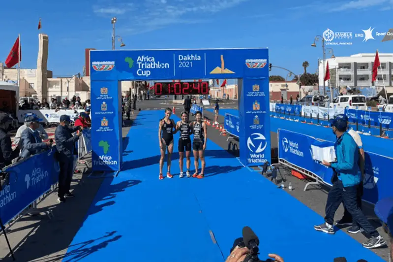 Қозоғистонлик триатлончи Aфрика Миллатлар Кубогида бронза медалини қўлга киритди