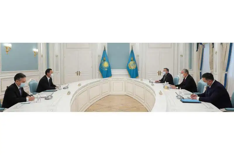 Қасим-Жомарт Тоқаев Қирғизистон ташқи ишлар вазирини қабул қилди