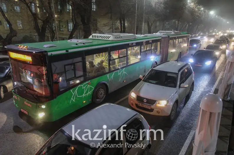 ДТП с участием автобусов участились в Алматы