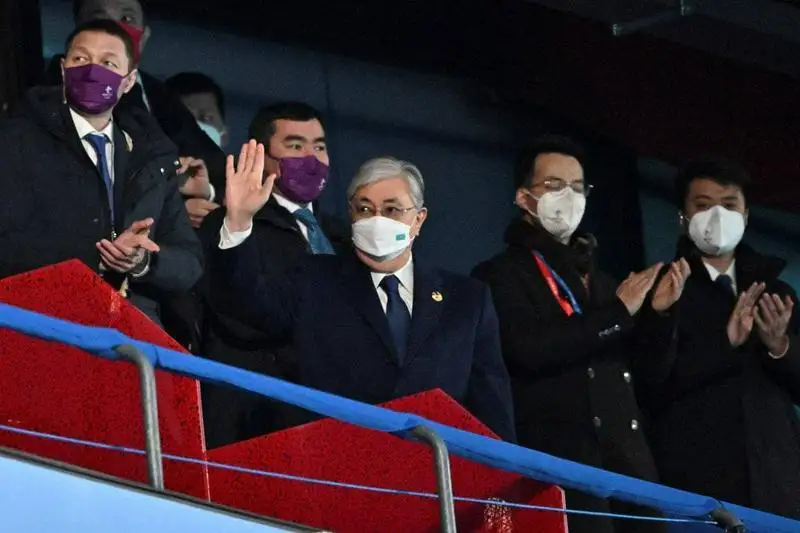 Опубликовано видео посещения Президентом РК церемонии открытия Олимпиады в Пекине