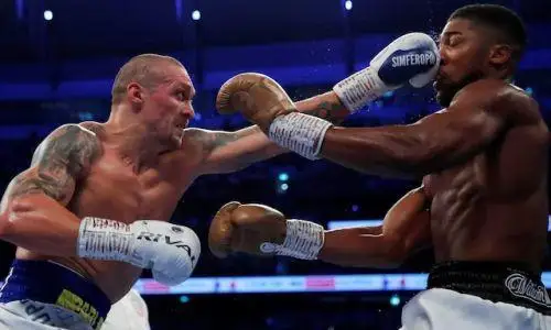 Украиналик боксчи Усик Энтони Джошуани иккинчи бор мағлуб этди