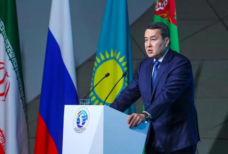 Каспий «бешлиги» транзит йўналишларини ривожлантириш бўйича йўл харитасини қабул қилди – ҚР Бош вазири