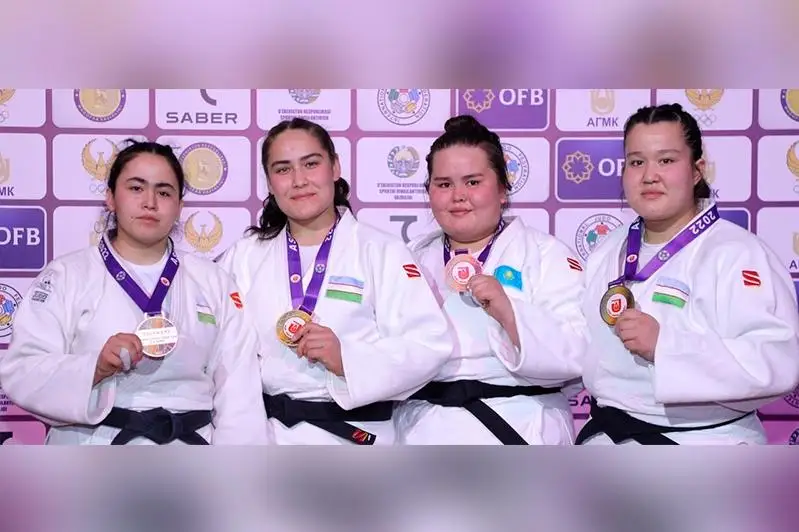 Женская молодежная команда РК по дзюдо взяла три «бронзы» на Кубке Азии
