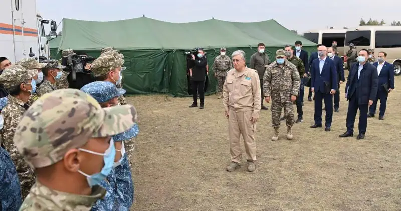 Опубликовано видео рабочего визита Касым-Жомарта Токаева в Костанайскую область