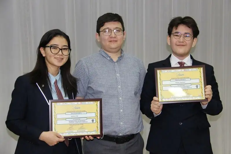 Кўзи ожизлар учун клавиатура ихтиро қилган қозоғистонлик ўқувчилар Мексикада ўтказилган халқаро  олимпиадада кумуш медални қўлга киритишди