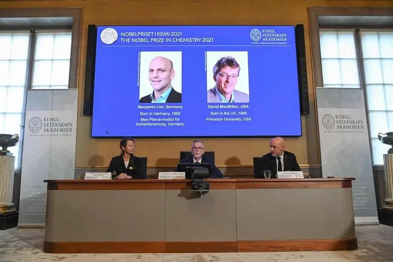 2021诺贝尔化学奖揭晓 德美科学家获奖