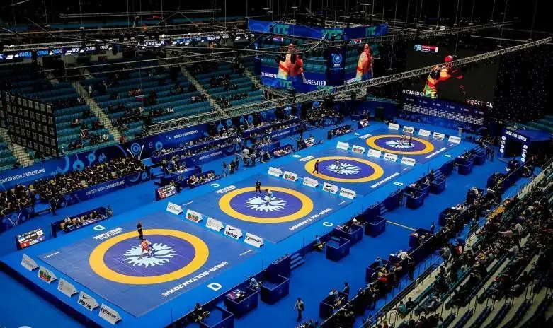 Эркин кураш бўйича ЖЧ: Қозоғистонлик спортчи бронза медалини қўлга киритди