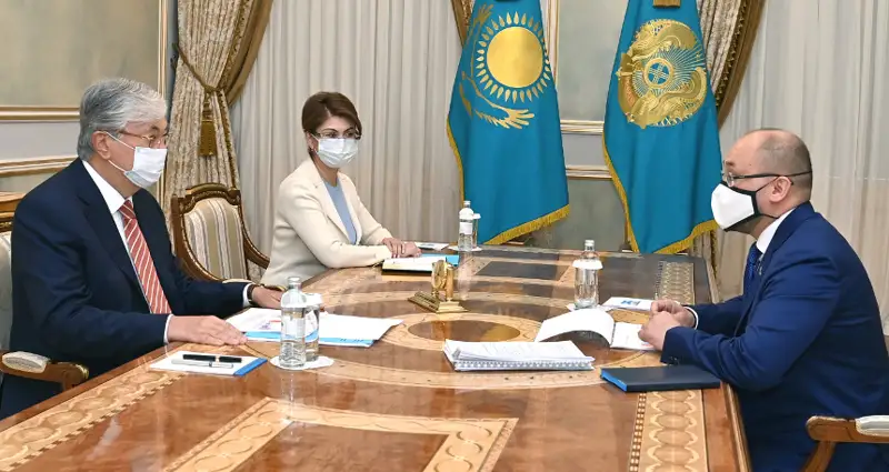 Президент Мәдениет және спорт министрі Дәурен Абаевты қабылдады