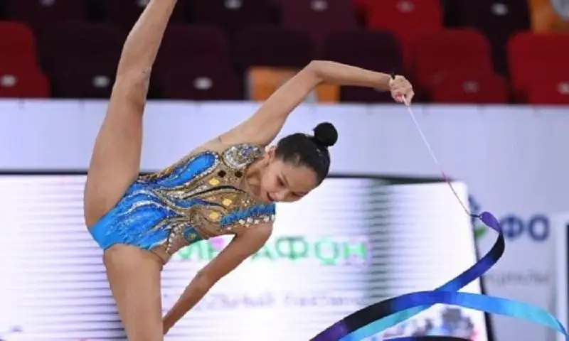 قازاقستاندىق گيمناسشى حالىقارالىق تۋرنيردە «التىن» الدى