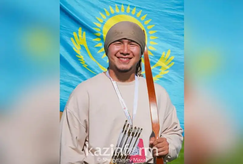 Жаҳон кўчманчилар ўйинлари: қозоғистонлик спортчи анъанавий камондан отиш бўйича кумуш медалга сазовор бўлди
