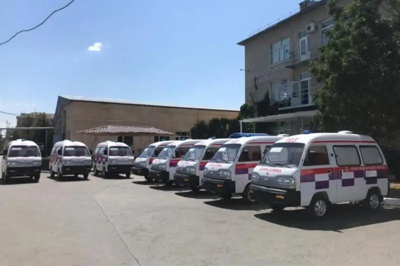 Жамбил вилояти тез тиббий ёрдам станциясига 10 та Damas ҳадя қилинди