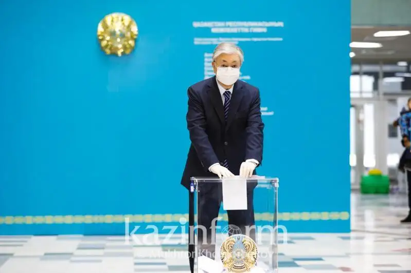 ҚР Президенти сайловда овоз берди