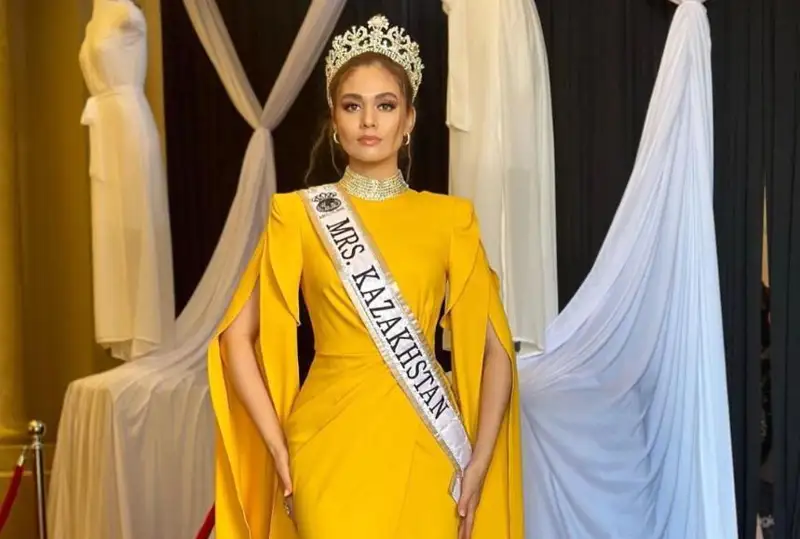 Қозоғистонлик актриса АҚШда ўтказилган Mrs Globe 2023 танловида иккинчи ўринни эгаллади
