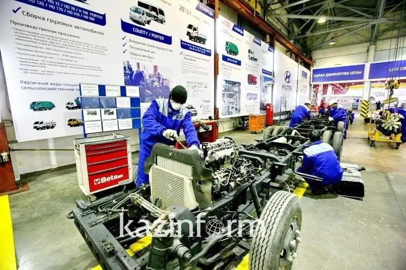 Қозоғистон машинасозлик соҳасида катта ўсиш суръати кузатилмоқда