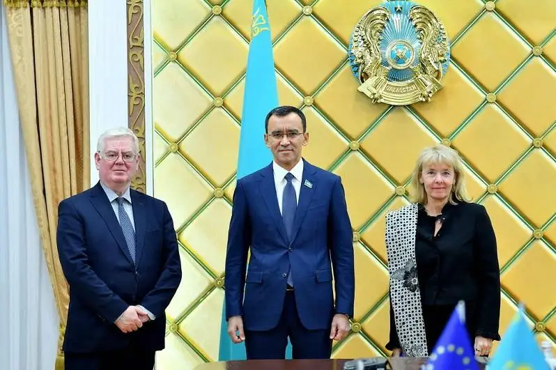 ҚР Сенати Раиси Европа Иттифоқининг махсус вакиллари билан Қозоғистондаги сиёсий модернизацияни муҳокама қилди