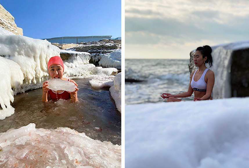 Керемет лесбиянкалар жігіттің мүшесін сора бастайды