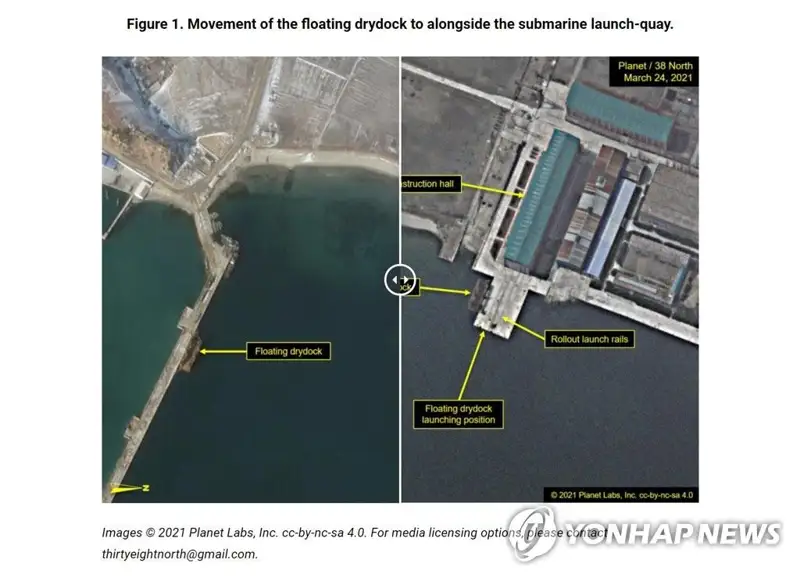 韩军关注朝鲜弹道导弹潜艇下水动向