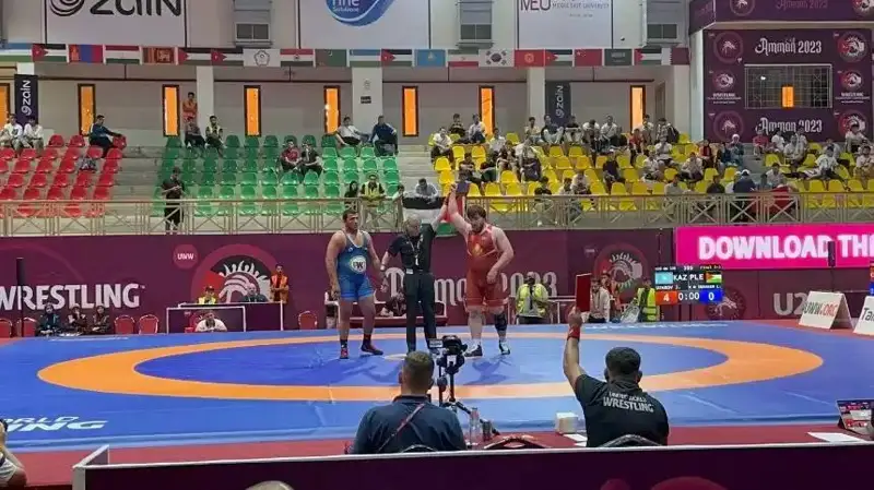 Осиё чемпионатида юнон-рум кураши бўйича қозоғистонлик курашчилар 3 та кумуш ва 1 та бронза медалини қўлга киритди