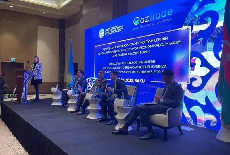 Қозоғистон ва Озарбайжон ишлаб чиқарувчилари ўртасида 38 миллион долларлик шартномалар имзоланди