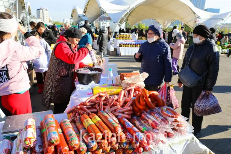 دەمالىس كۇندەرى استانادا الماتى مەن جەتىسۋ وبلىستارىنىڭ جارمەڭكەسى وتەدى