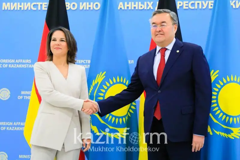 Қозоғистон ва Германия ташқи ишлар вазирлари учрашди
