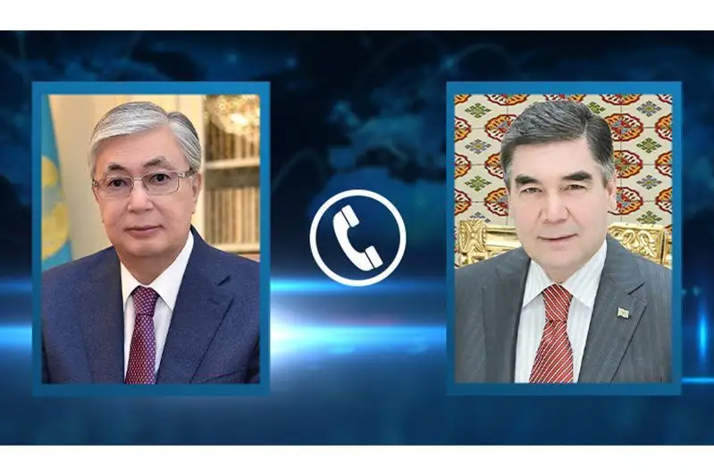 Қасим-Жомарт Тоқаев Туркманистон Президенти билан телефон орқали мулоқот қилди