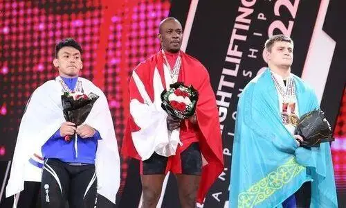 Қозоғистонлик оғир атлетикачи Осиё чемпионатида бронза медални қўлга киритди