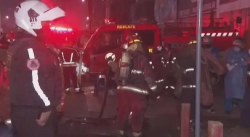 Перудаги пиротехника заводида юз берган ёнғин оқибатида беш киши ҳалок бўлди