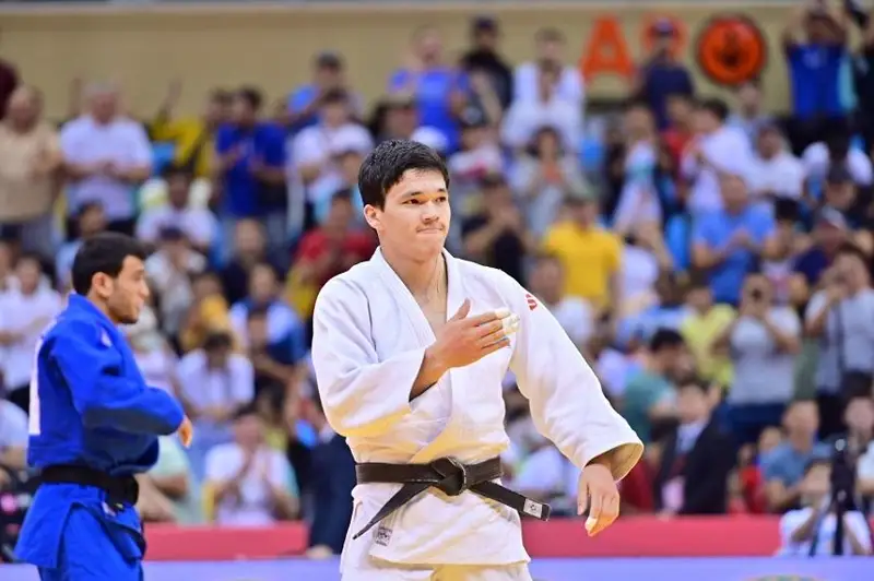 Қозоғистон муддатидан аввал дзюдо бўйича Осиё чемпионатининг илк олтин медалини қўлга киритди