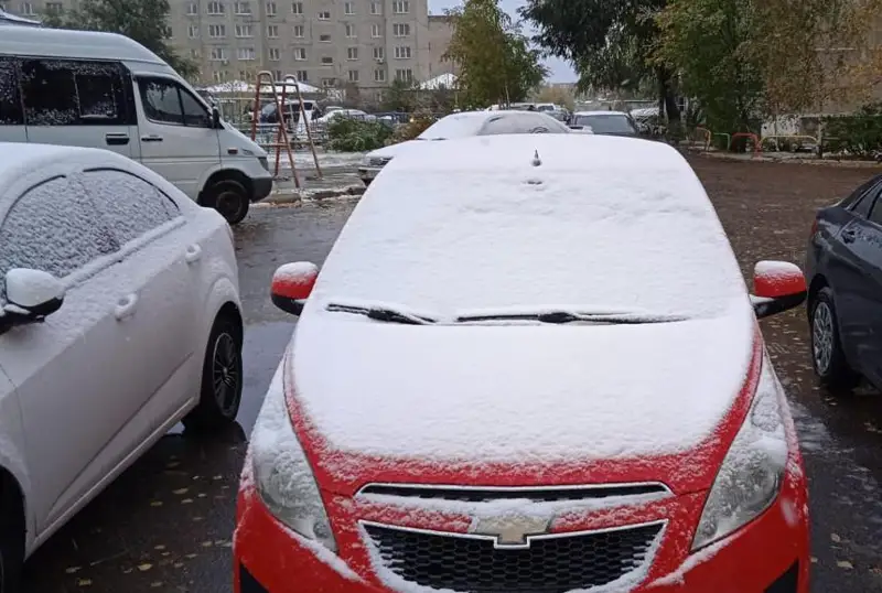 Петропавлда биринчи қор ёғди