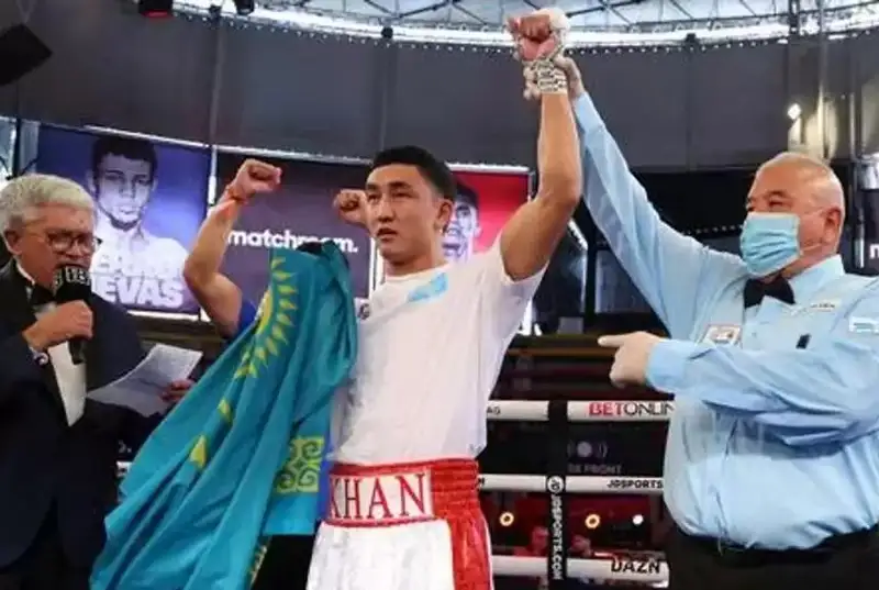 Қозоғистонлик Абилхан Аманқул «Канело» андеркардида мексикалик боксчини нокаутга учратди